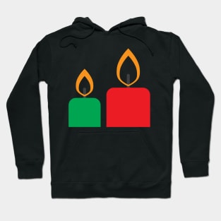 Christmas Candles Light Hoodie